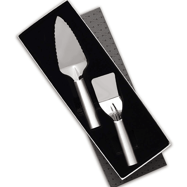 Rada Cutlery - Juego de 2 piezas de acero inoxidable con alu