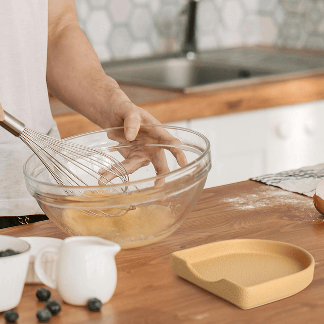 Soporte para cucharas para estufa, soporte para cucharas de