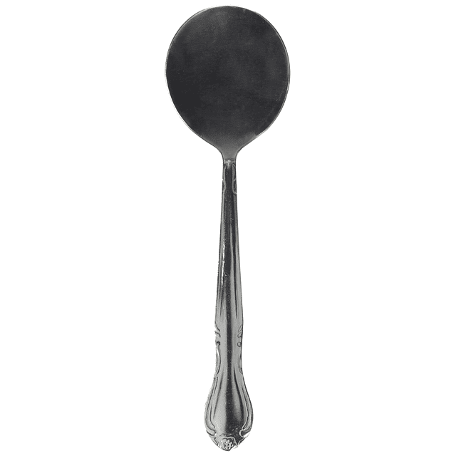 Juego de cucharas de caldo Elegance de 12 piezas, acero inox