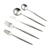 Luxury Silverware Royal Cutlery Set - Juego de cubiertos de