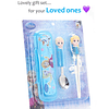 Frozen Queen Elsa Kids Cuchara para niños Palillos de entren