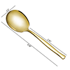 HOMMP Cucharas para servir banquetes buffet de acero inoxida