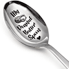 My Peanut Butter Spoon Divertida cuchara grabada de acero in