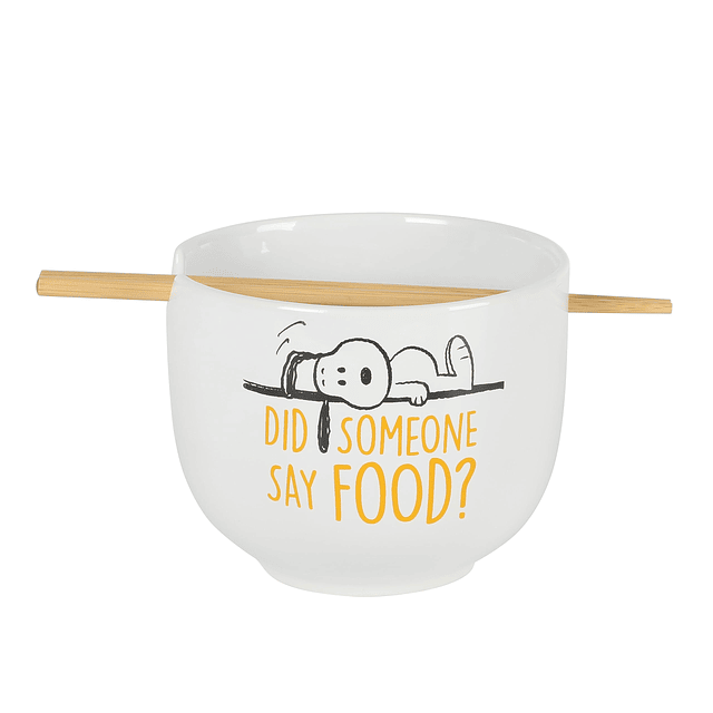 Snoopy Tazón de fideos de gres Foodie Ramen de 6 pulgadas co