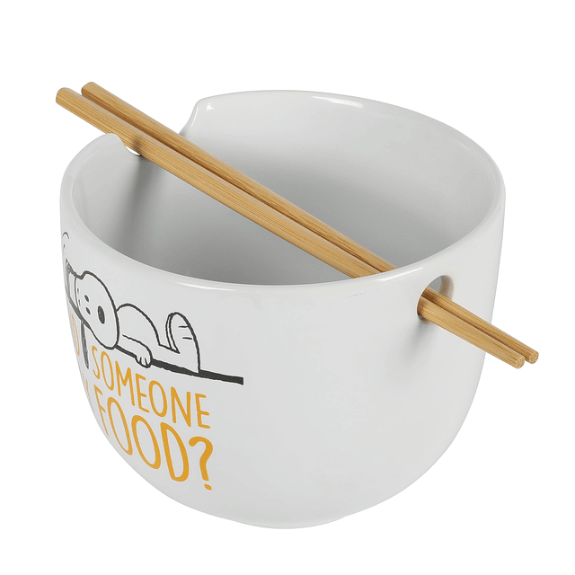 Snoopy Tazón de fideos de gres Foodie Ramen de 6 pulgadas co