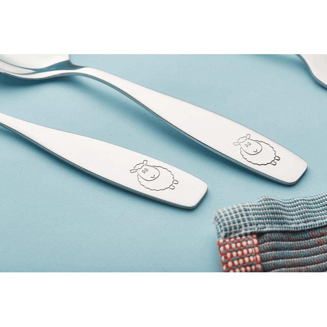 ANNOVA Kids Silverware Juego de cubiertos seguros para niños