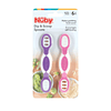 Dip & Scoop Spoons - Paquete de 2 cucharas de destete LED pa