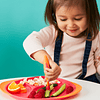 Juego de cubiertos para niños pequeños de : tenedor, cuchara