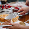 Juego de cuchillos y servidores para pasteles, cortador de p