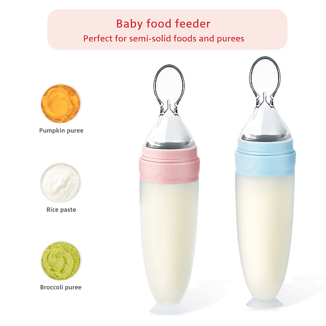 Cuchara dispensadora de comida para bebés: Dispensador de al