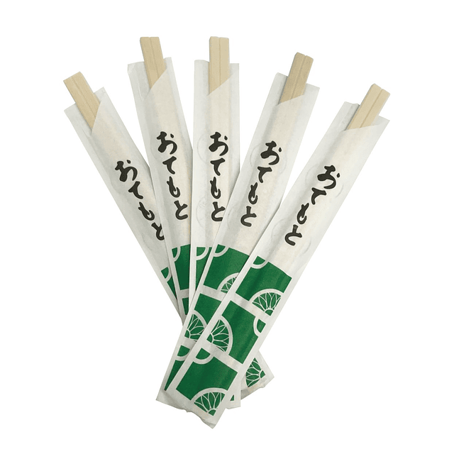 Palillos de madera de álamo natural de 8 pulgadas, funda de