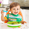 Tenedor y cuchara para niños, 6 piezas de utensilios para ni