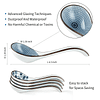 Cucharas de sopa Cucharas de sopa asiáticas Cucharas de cerá