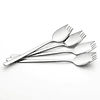 Sporks, paquete de 4 tenedores de acero inoxidable 18/10, te