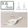 Soporte para cucharas de cerámica de 9,5 pulgadas, soporte p