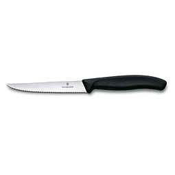 Swiss Classic Cuchillo para carne, 4,3 pulgadas, negro