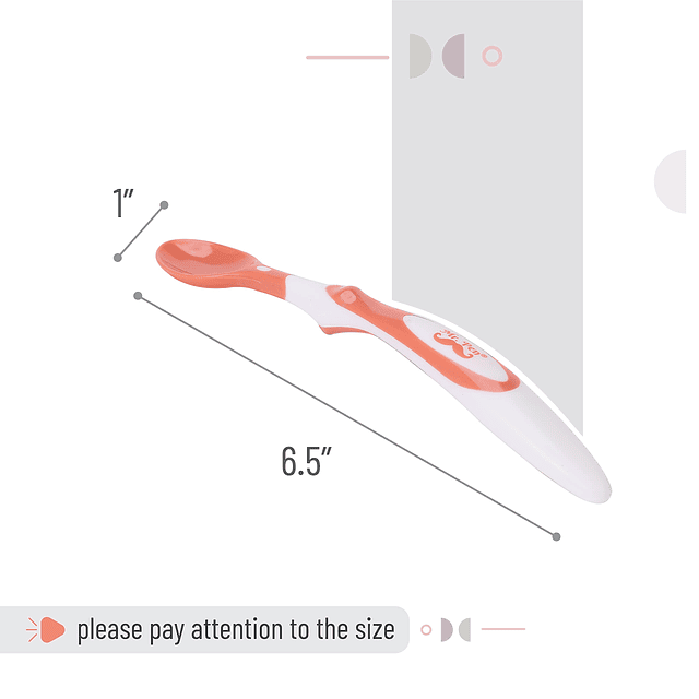 - Cucharas para bebé, paquete de 6, cuchara para bebé de sil