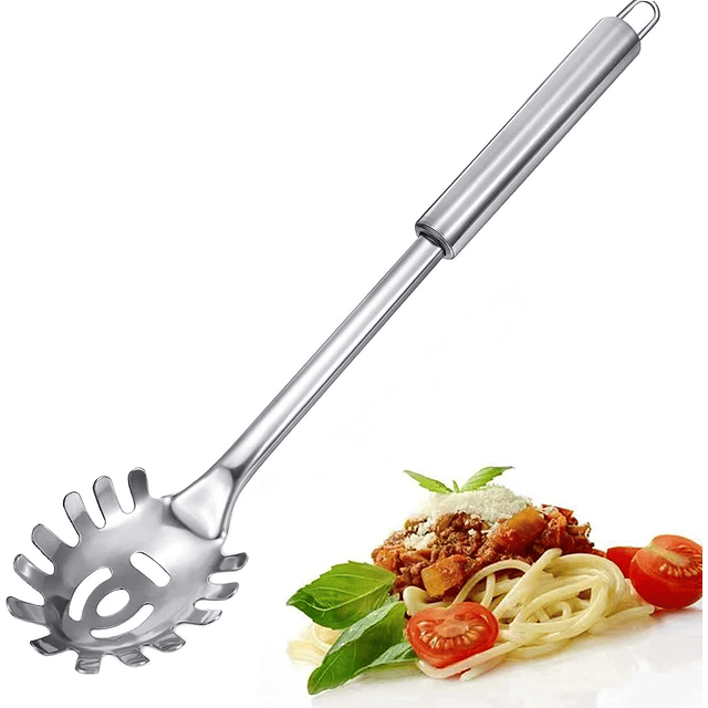 Tenedor para pasta, cuchara para pasta, cortador de espaguet