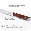 Cuchillos para carne, juego de 8 cuchillos serrados para car