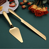 Juego de Cortapastas para Boda, Elegante Cuchillo y Servidor