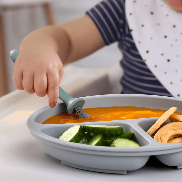 6 Piezas Utensilios para Niños Pequeños, Juego de Cubiertos