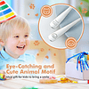 Juego de utensilios para niños pequeños de acero inoxidable,