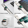 Portátil para cargador de Apple Watch, USB C Iwatch Ultra 2