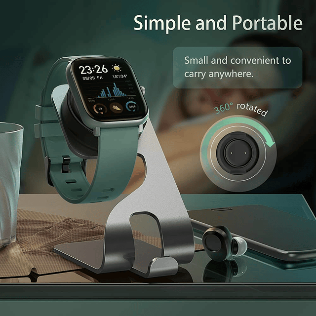 Amazfit GTR 3 Pro Soporte de Cargador, Estación de Carga de