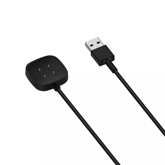 Base de Carga de 1 m para Fitbit Versa 3 Cable Cargador de R