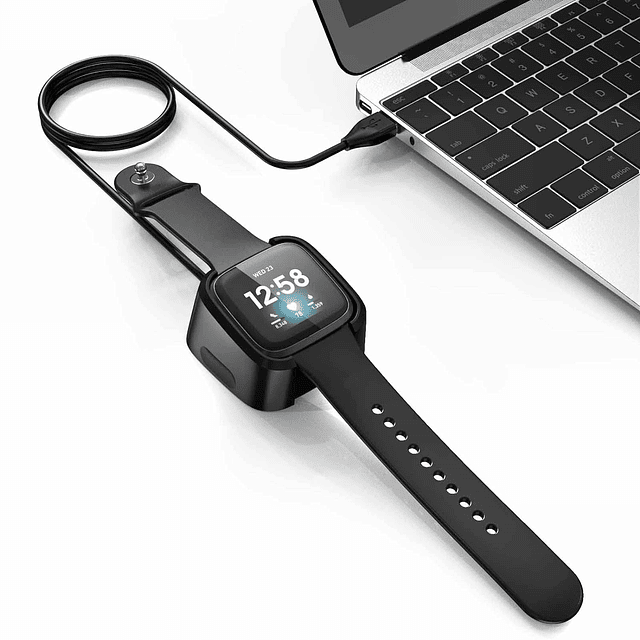 para cargador Fitbit Versa 2 (solamente), cable de carga USB