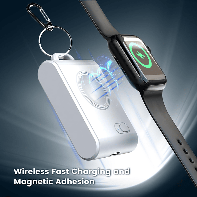 Cargador inalámbrico portátil para Apple Watch, 2000 mAh, ll