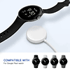 Cable cargador USB compatible con Google Pixel Watch (2 piez