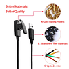 1 paquete de clip para cable de carga y 2 protectores de pan