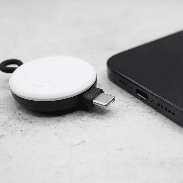 Cargador compacto USB-C para Apple Watch Ultra, carga rápida