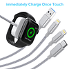 Cable cargador 4 en 1 para Apple Watch y iPhone Cable cargad