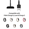 Cable de carga de repuesto para Fitbit Charge 6/Charge 5/Lux