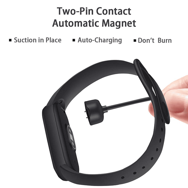 Cable compatible con Xiaomi Mi Band 5/6/7, adaptador de carg