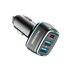 Cargador de Coche Súper Rápido de 120W, Cargador de Coche PD