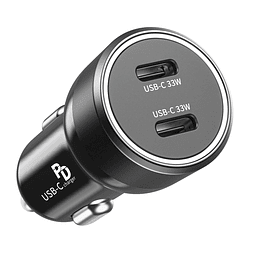 Cargador USB C, cargador de coche rápido tipo C de 66 W, pue