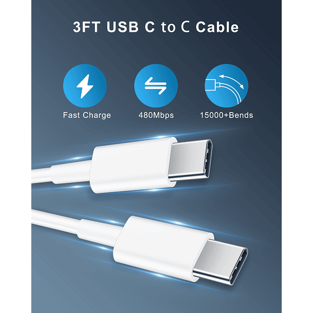 Adaptador de cargador de coche USB C súper rápido de 40 W co