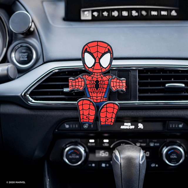 Marvel Spider-Man Soporte para teléfono con ventilación para