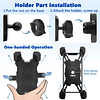 TTMIC Soporte para teléfono de automóvil para Honda CR-V 201