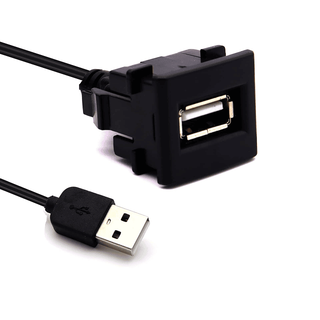 Cargador de Coche con Puerto USB para Toyota, Cable de alime