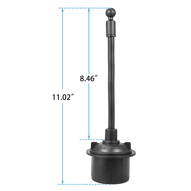 [Soporte para vaso de triple amenaza para iPhone Smartphone