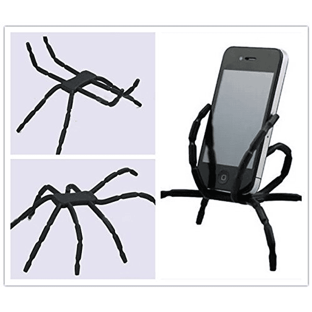 Soporte de agarre flexible de araña portátil multifunción pa