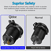 [Versión mejorada] Toma USB de 12 V de carga rápida dual 3.0