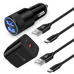 Kit de cargador rápido Quick Charge 3.0 para Samsung Galaxy