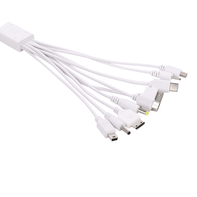 Cable multifunción universal 10 en 1 compatible con cargador