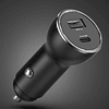 Galvanox Compatible con iPhone 12/13 Cargador de Coche USB C