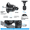 Soporte para teléfono de automóvil para ventilación de aire,